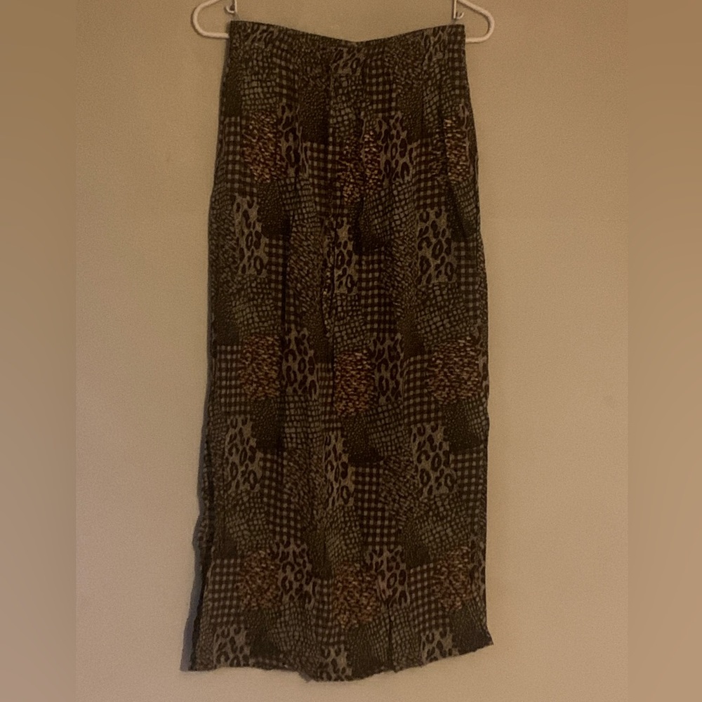 Patchwork Maxi Skirt